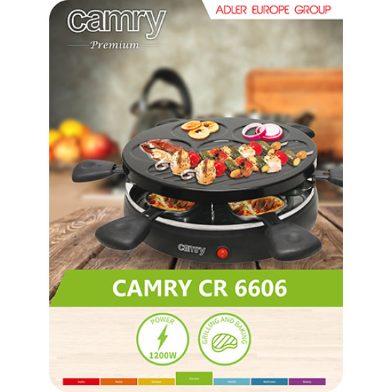 Camry CR6606 raclette grill