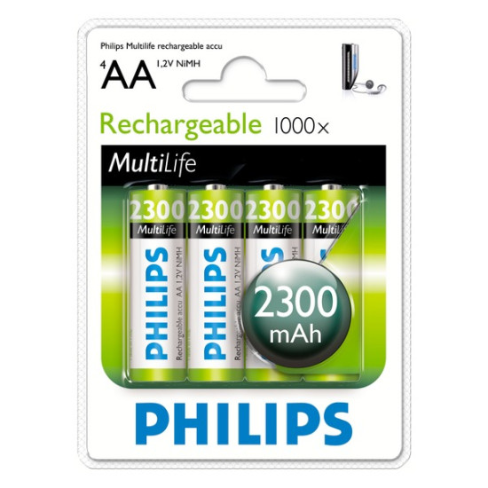 Philips R6B4A230/10 AA 2100 mAh akkumulátor