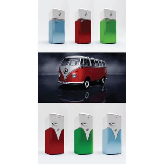 Gorenje OBRB153R Volkswagen design hűtőszekrény