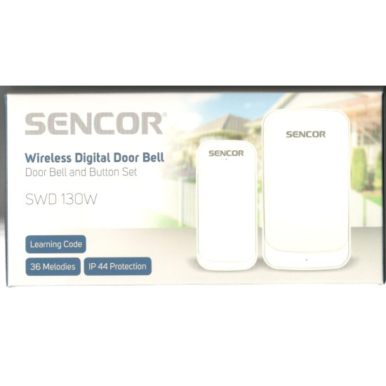 Sencor SWD130W vezeték nélküli csengő
