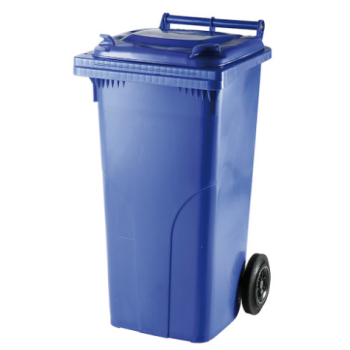 Europlast Kuka 120l kerekes kék hulladék tároló 