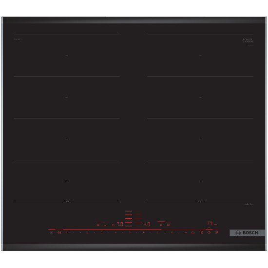 Bosch PXX675DC1E, Indukciós főzőlap