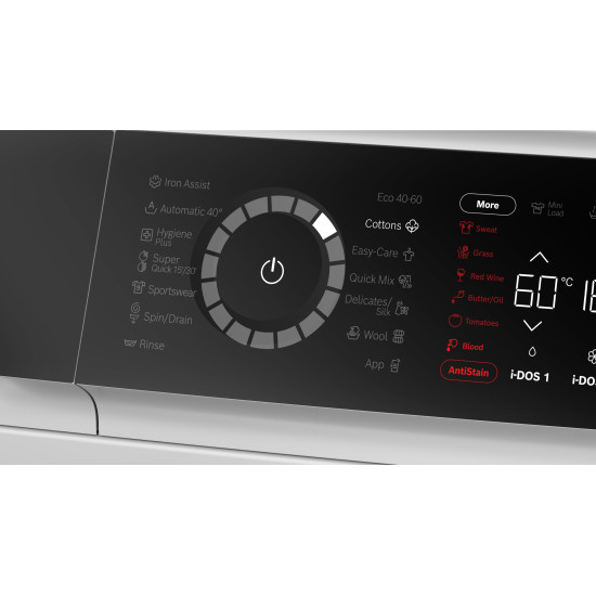 Bosch WGB266A4BY, Elöltöltős mosógép