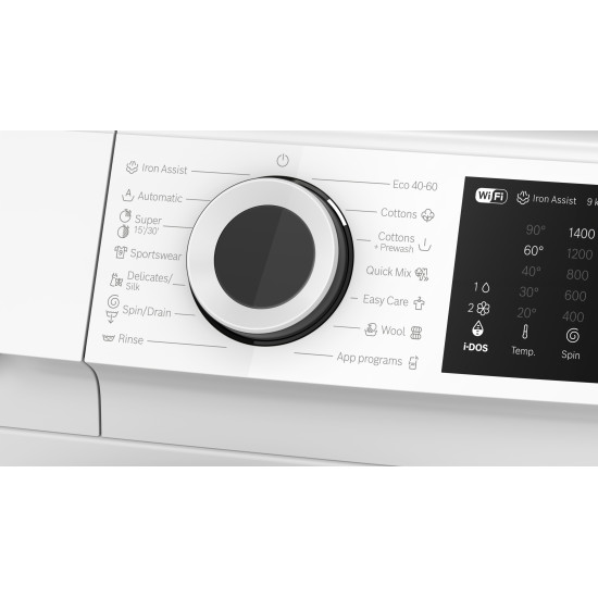 Bosch WGJ244A2BY, Elöltöltős mosógép