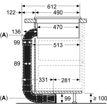 Neff Z861KR0, Recirculation kit