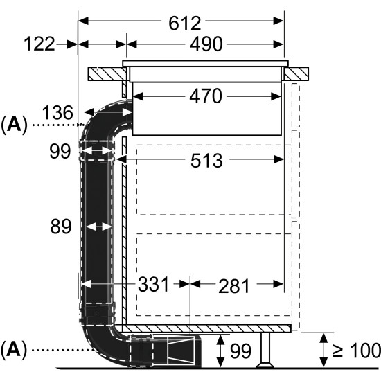 Neff Z861KR0, Recirculation kit