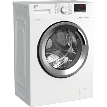 Beko WUE7612BS mosógép 7kg ProSmart™ inverteres motor 1200 ford., gőz funkció, 60x49x84.5cm 