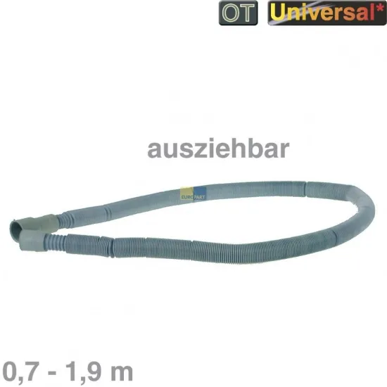 Wpro TVE hosszabbítható kifolyócső, 0,7-1,9 m