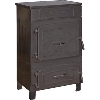 Wamsler Kamino 6 Classic kályha 6kW kályha öntvény ajtók és fedlappal