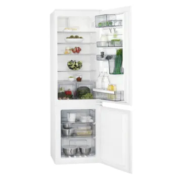 AEG SCE618E5TS No Frost beépíthető alulfagyasztós kombinált hűtőszekrény, 190/61L