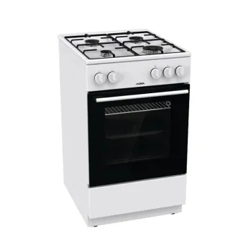 Mora P2241AW1 szabadonálló gáztűzhely 4 gázégős tető nélkül kivitel, 70L, 50x59.4x85 cm