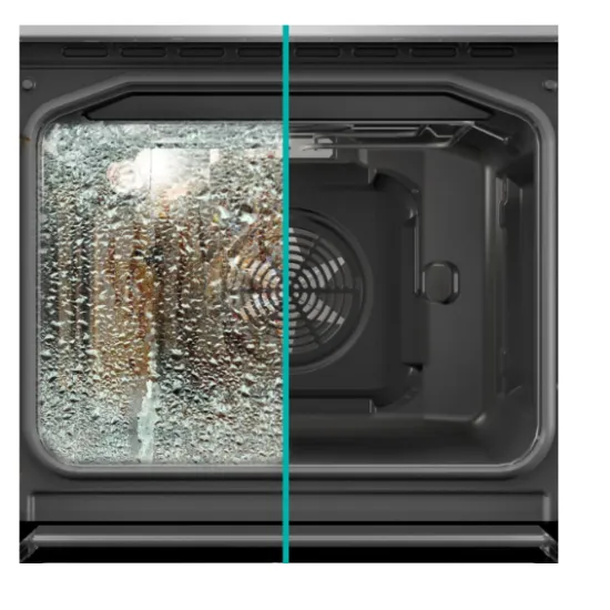 Gorenje GECS6C70WPA elektromos kerámialapos, fehér tűzhely gőzfunkcióval, 60x60x85 cm 