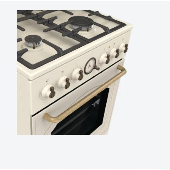 Gorenje GKS5C71CLI kombinált tűzhely extra gőzfunkcióval Classico Design, 50x59.4x85 cm 