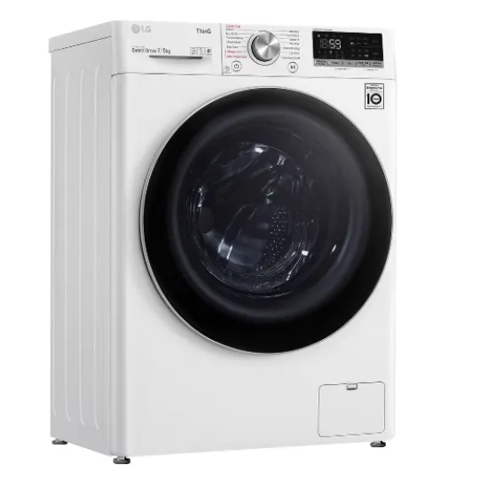 LG F2DV5S7S1E mosó- és szárítógép, 7/5kg, inverter motor, gőz, 60x47.5x85 cm 