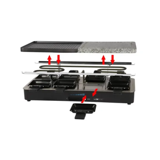 Clatronic RG3518 raclette grill 1200-1400W 