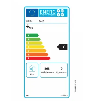 Hajdu ZA10 zártrendszerű alsó elhelyezésű forróvíztároló