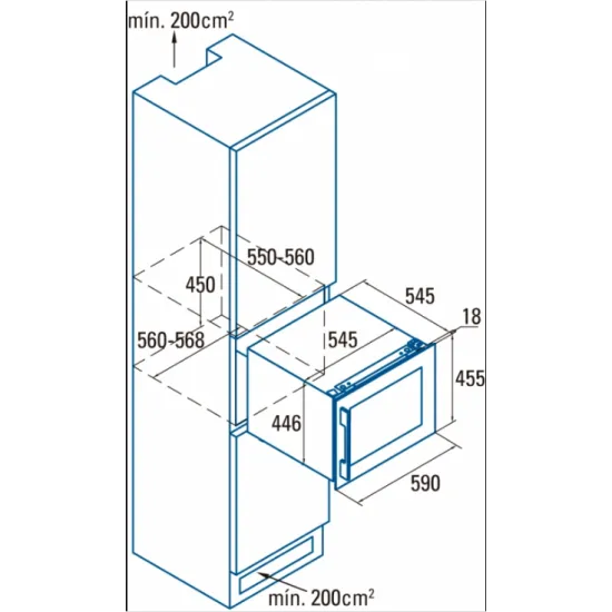 Cata VI-54024 X beépíthető borhűtő 