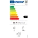 Hausmeister HM 3103 egyajtós hűtőszekrény, 130L, fehér színű