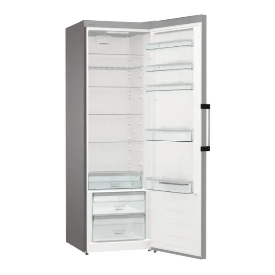 Gorenje R619EAXL6 inox hűtőszekrény 398 liter 185 X 59,5 X 66,3 cm külső kijelző,  AdaptTech öntanuló kompresszor 