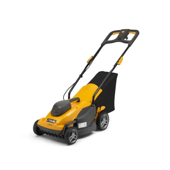 Stiga COMBI 336c elektromos fűgyüjtős fűnyíró, gyűjtés, mulcsozás, hátsó kidobó funkcióval, 1400W,400m2