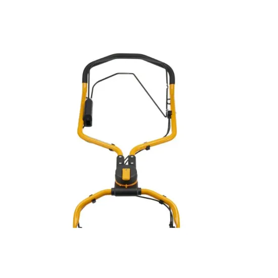 Stiga COMBI 753 SE elektromos indítású önjárós benzinmotoros fűnyíró 4 az 1-ben: gyűjtés, mulcsozás, oldalsó és hátsó ürítés akár 25°-os szögben elfordítható a tolókar – így a sövények alatt és a falak mentén is nyírhat