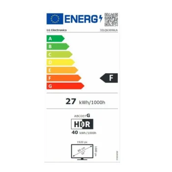 LG 32LQ63006LA 32" 81cm Full HD SMART LED TV fekete 