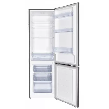 Hausmeister HM3193 H inox alulfagyasztós kombinált hűtőszekrény 180cm