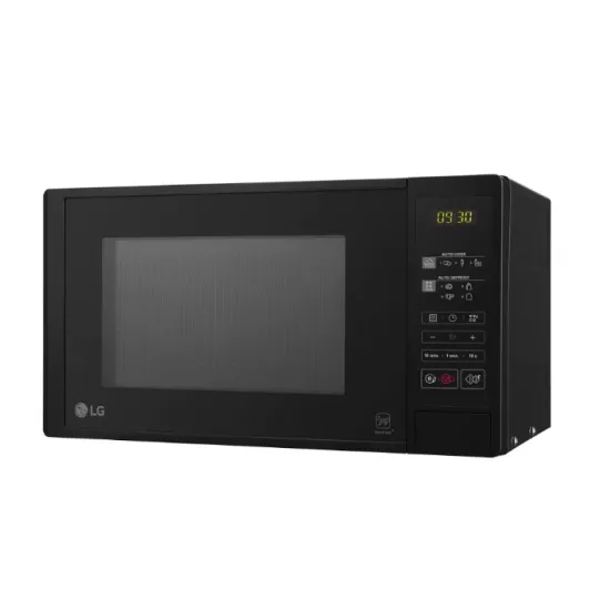 LG MS2042D 20L mikrohullámú sütő Easy Clean belső bevonattal, Grill funkcióval, 20L, 700W, fekete 