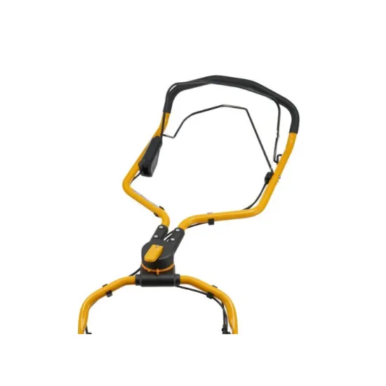 Stiga COMBI 748 SE elektromos indítású önjárós benzinmotoros fűnyíró 4 az 1-ben: gyűjtés, mulcsozás, oldalsó és hátsó ürítés akár 25°-os szögben elfordítható a tolókar – így a sövények alatt és a falak mentén is nyírhat