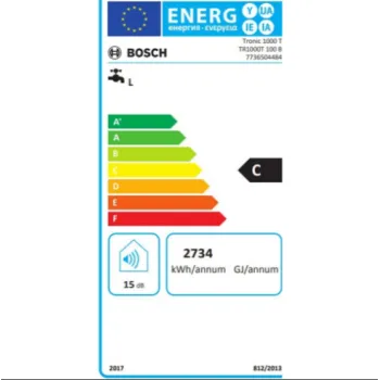 Bosch TR1000T 100 B forróvíztároló, bojler 