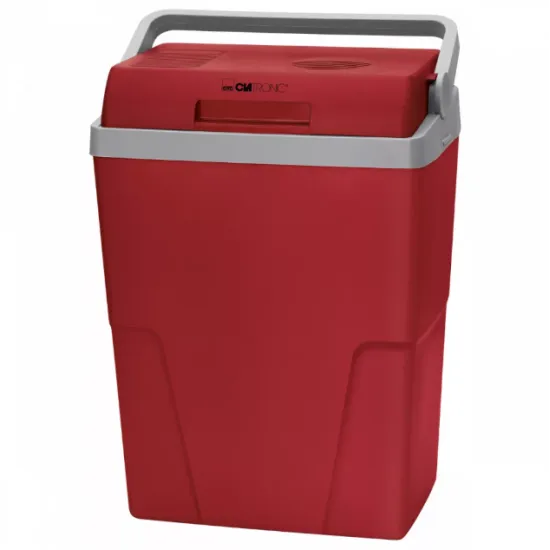 Clatronic KB 3713 12/230V autós/hálózati hűtőtáska, piros, 0,75 / 1,0 / 1,5 / 2,0 literes palackhoz