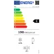 ECG EFT-11423 WE fagyasztószekrény, 143 × 55 × 55 cm, 173L,4 extra nagy és 1 kisebb fiókkal 