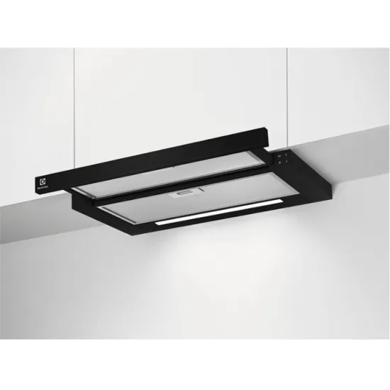 Electrolux LFP616K beépíthető kihúzható konyhai elszívó 60 cm fekete 