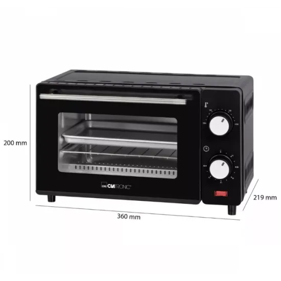 Clatronic MB 3746 fekete mini sütő