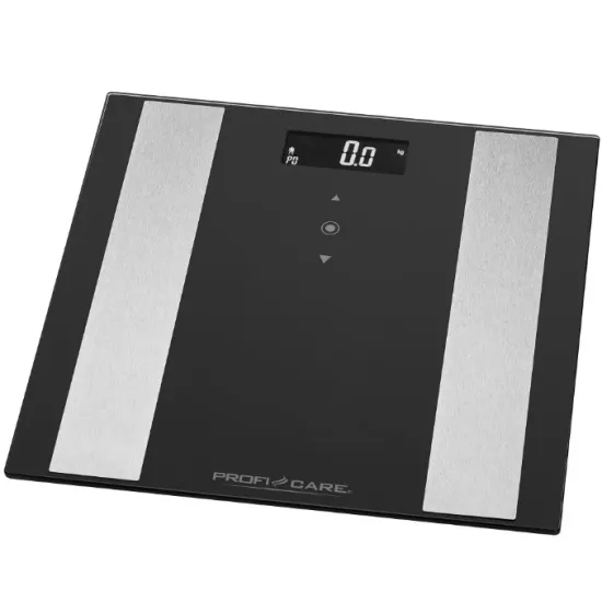 ProfiCare PC-PW 3007 FA 8 in 1 Schwarz személymérleg fekete 