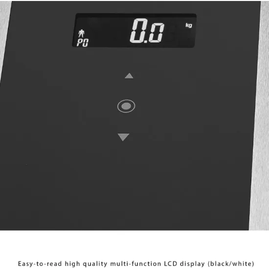 ProfiCare PC-PW 3007 FA 8 in 1 Schwarz személymérleg fekete 