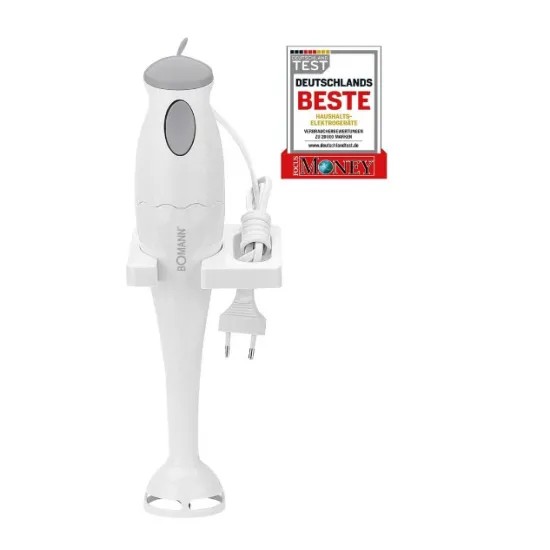 Bomann SM 354 CB botmixer fali tartóval SM354CB fehér