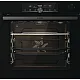 Gorenje BPSA6747A08BG fekete pirolitikus beépíthető sütő SteamAssist, 59.5x56.4x59.5 cm