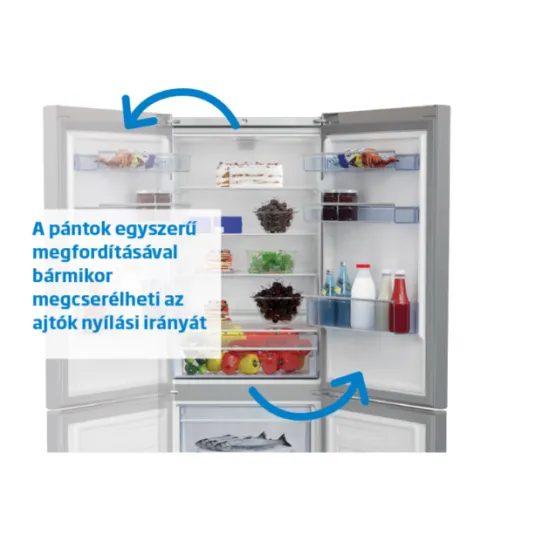 Beko FS166020 pult alá építhető fagyasztószekrény 65 L, 3 rekesz, 47,5 x 81,8 x 50 cm 