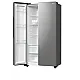 Gorenje NRR9185EAXL side by side hűtőszekrény, inox, 358/192L, Total No Frost funkcióval, Inverteres kompresszorral, 91.5x67x178.6 cm  