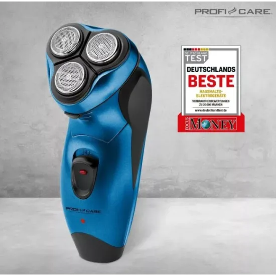 ProfiCare PC-HR 3053 kék körkéses borotva 