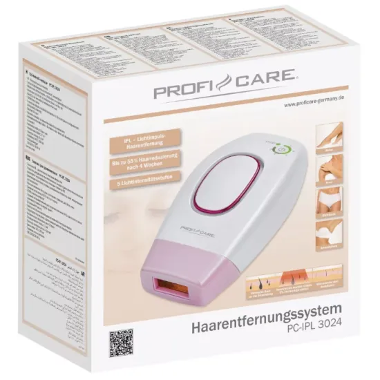 ProfiCare PC-IPL 3024 epilátor IPL - könnyű impulzusos szőrtelenítés 