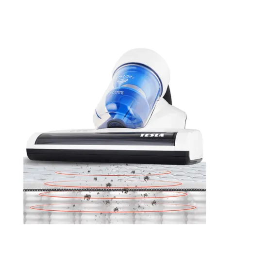 Tesla UV550 porzsák nélküli kézi porszívó allergiásoknak 