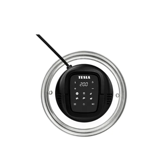 Tesla AirCook Q10 multifunkciós fedő forrólevegős főzéshez 