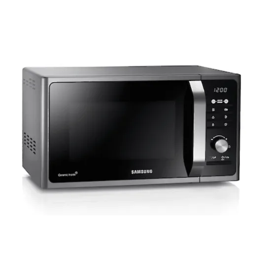 Samsung MG23F301TAS/EO mikrohullámú sütő, digitális, ezüst/fekete, 800W