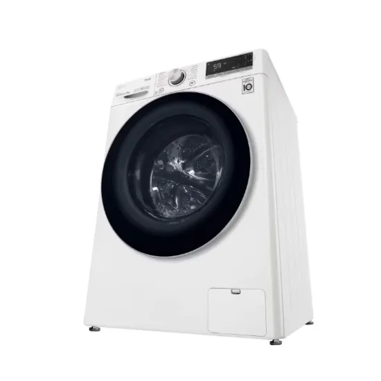 LG F4WV509S1EA elöltöltős mosógép gőz funkcióval 9kg ruhatöltettel, inverter motor, 60x56.5x85 cm 