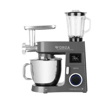 ECG FORZA 7800 Ultimo Scuro konyhai robotgép, 1800W sötét szürke