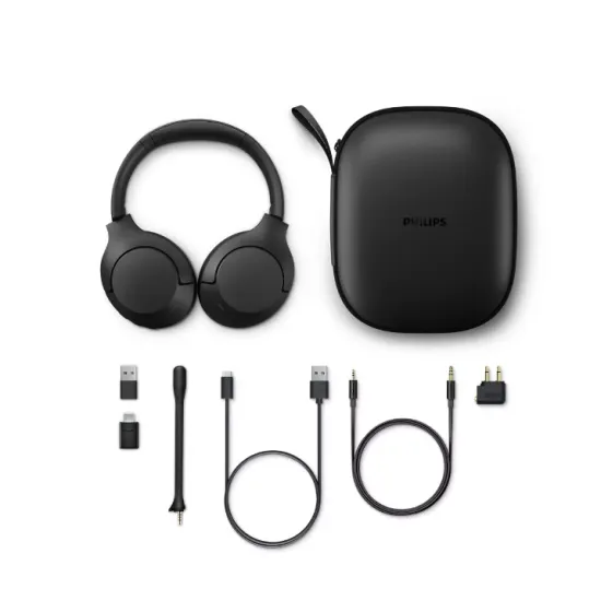 Philips TAH8507BK/00 vezeték nélküli fejhallgató 