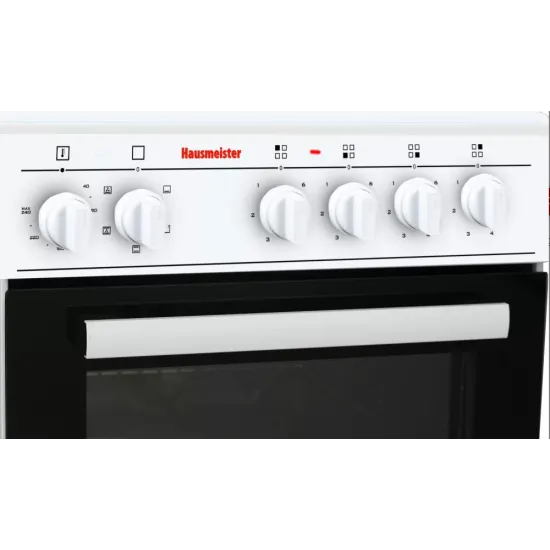 Hausmeister HM5028 kerámialapos tűzhely, 43L, 50x63x85.5 cm 