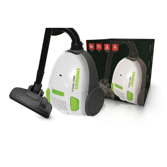 Kalorik VC1020 porzsákos fehér porszívó, kicsi - kompakt - könnyen használható